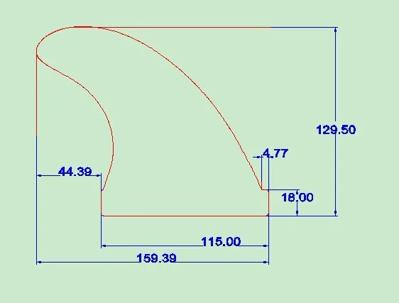 Новый Топ Нотч FCS G3 Средний размер соты стекловолокна для серфинга плавники 3 шт