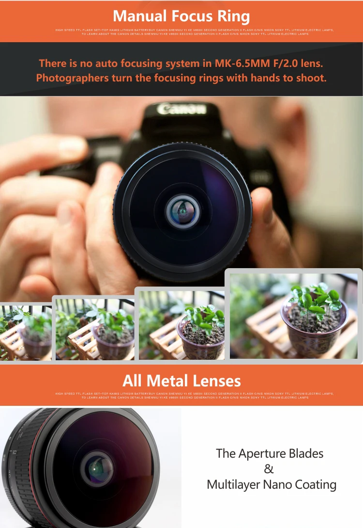 MEIKE MK-6.5mm F2.0-E-Mount DSLR камер работает с sony A6000 NEX-5 A6500 NEX-5N NEX-7 NEX-F3 NEX-5R NEX-6 NEX-3N NEX-5T A3000 A7 A7R