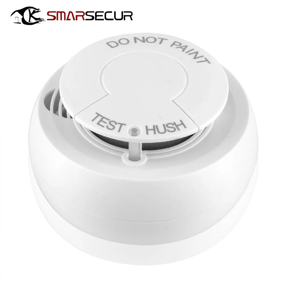 

Wifi Smoke Detector Wireless White Color Smoke Sensor Highly Sensitive alarm fire For smart Life app control
