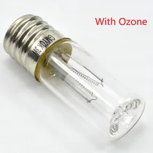 E17 кварцевая трубка для домашнего использования UVC озоновая дезинфекционная лампа винт бактерицидная стерилизация клещей дома ультрафиолет