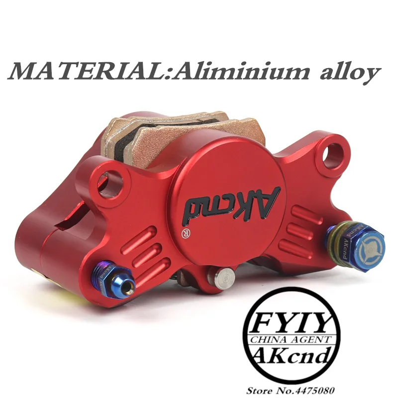 AKCND CNC Universal moto rbike de Scooters 84mm pinzas de freno con 2*34mm pistón para Honda Yamaha kawasaki Suzuki moto de carreras AKCND CNC Universal moto rbike de Scooters 84mm pinzas de freno con 2*34mm pistón para Honda Yamaha kawasaki Suzuki moto de carreras