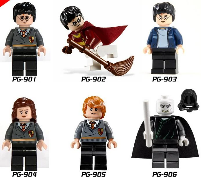

2018 NEW Harry Potter Hermione Ronald Lord Voldemort Building Blocks Toys for Kids Gift Compatible with LegoINGlys MiniFigure
