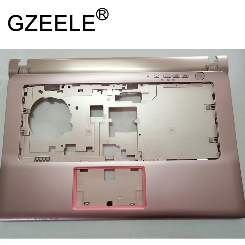 Novo para Sony Apoio de Mãos Gzeele Vaio Sve14a2 Sve14a3 Svea100c Superior Capa Teclado Bezel Touchpad c Case Sve14 Sve14a Sve14a1