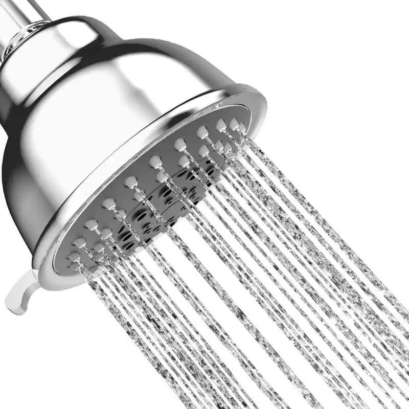 

High Pressure Shower Head -5 Function Shower Head - Adjustable Swivel Ball Joint With Filter - Ultimate Shower Experience Even