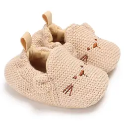 2019 зимние сапоги для маленьких девочек; обувь новорожденного; сезон осень-зима; теплые мягкие носки; Плюшевые ботиночки