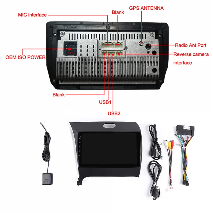 Best 9" 2.5D IPS Android 8.1 Car DVD Multimedia Player GPS for Kia rio CERATO K3 FORTE 2012 2013 2014 2015 radio stereo navigation 17