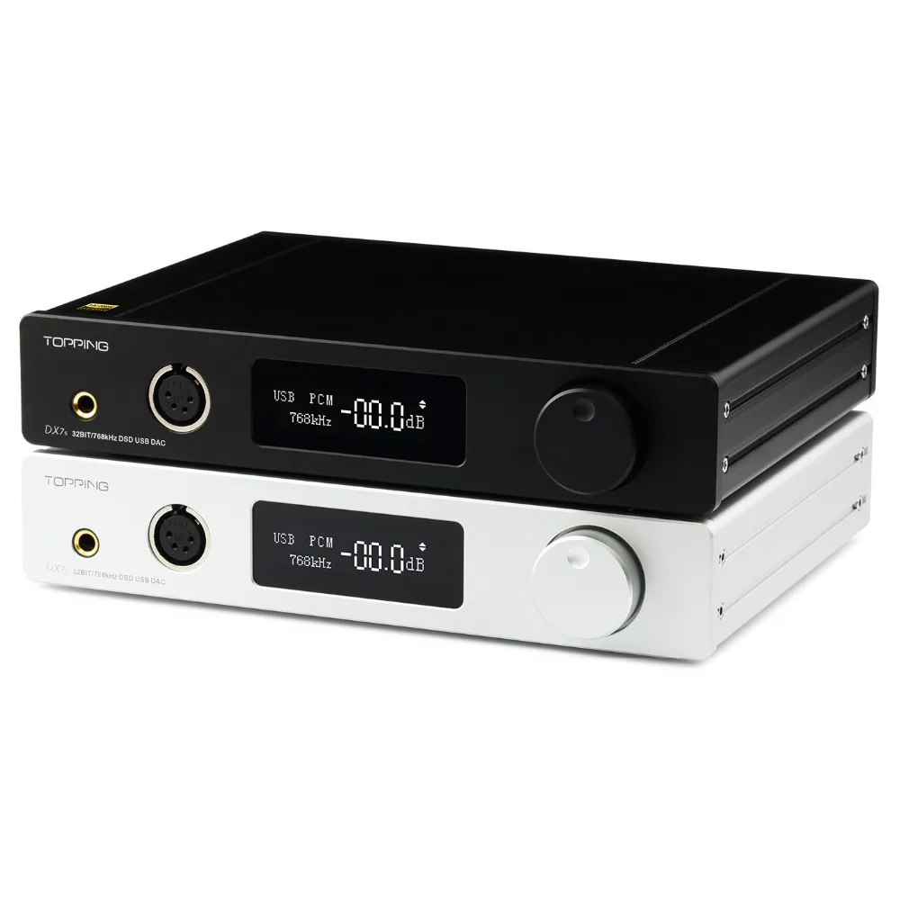 TOPPING DX7S 2 * ES9038Q2M XMOS аудио hifi DAC 32Bit/768K DSD512 полностью сбалансированный усилитель для