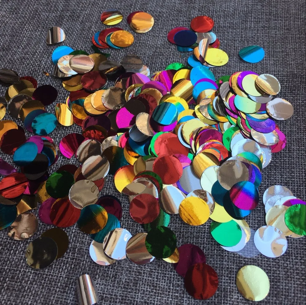 

1lot Paper Confetti Heart&Star&Round Multicolor for Christmas Home Garden Wedding Party Table Decoration Event Party Supplies