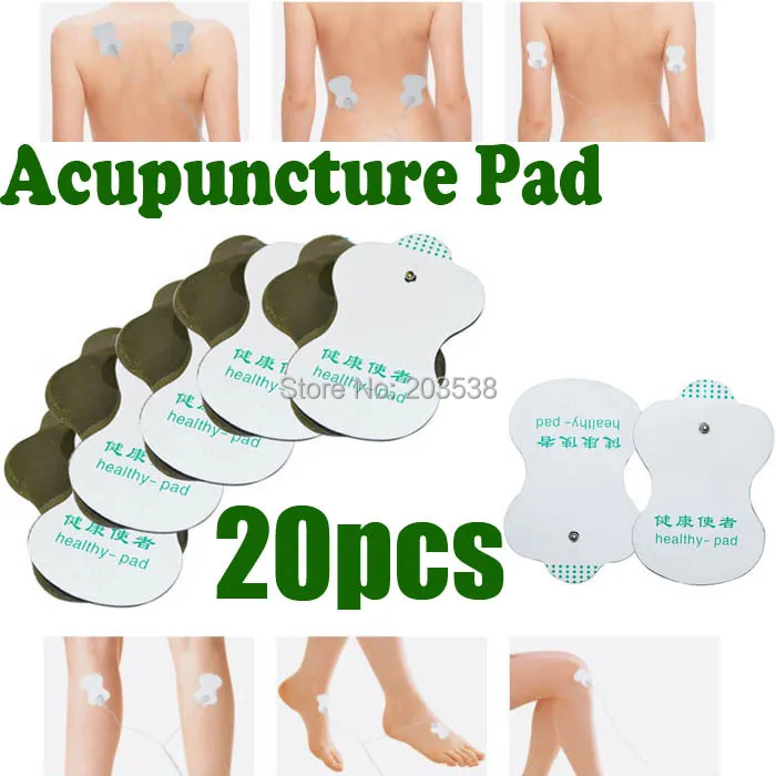 massage pad 20pcs New Electrode Pads Tens Acupuncture Digital Therapy