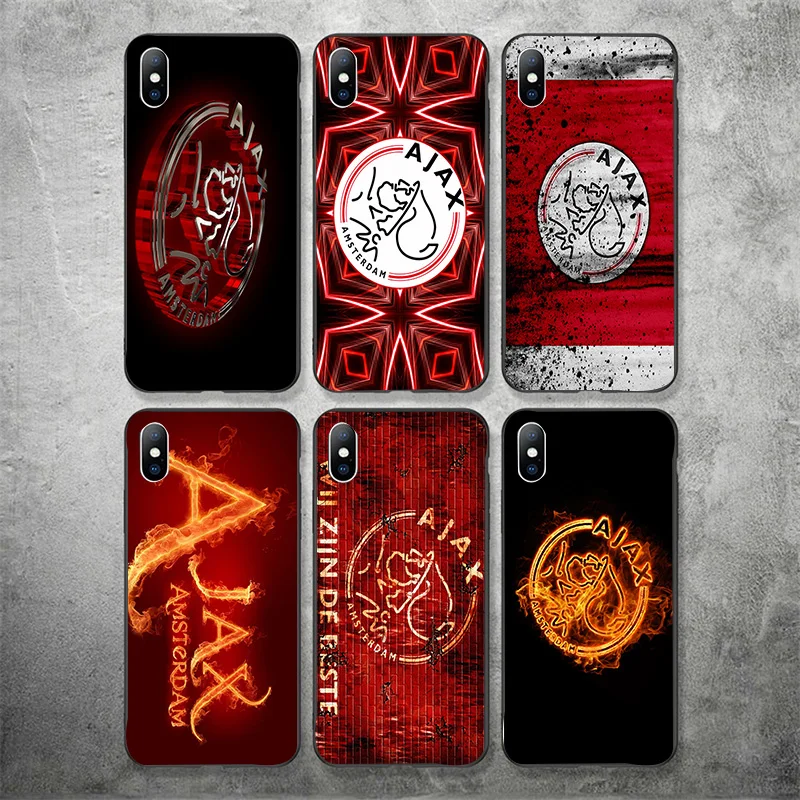 Yinuoda Ajax Team Phone Case Picture For Frenkie de Jong Silicon Shell Soft TPU Cover For iPhone X XR XS MAX 7 8 7plus 6 6S 5S 5