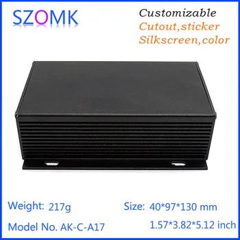 

szomk4 psc a lot DIY Electrical Junction Box Case for Electronics Design PCB Hardware Device 40*97*130mm