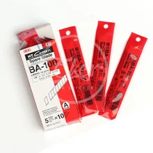 5 шт. NTJapan лезвия для резки металла утилита острые сменные лезвия для ножа 45 градусов 9 мм 5 шт. лезвие/упаковка