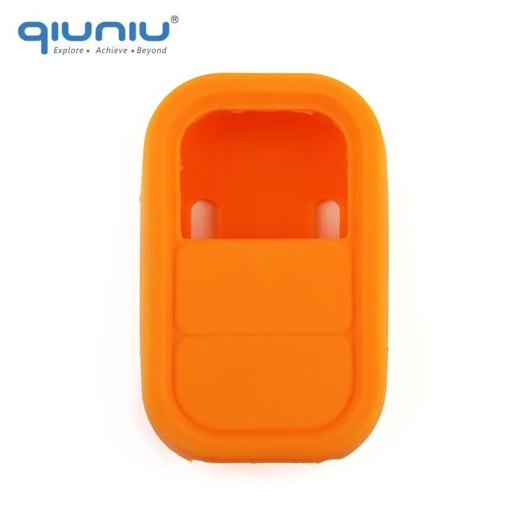 QIUNIU Wi-Fi дистанционный контроль силикон защитный чехол Wifi Пульт дистанционного управления мягкий чехол для GoPro Hero 4 3+ 3 пульта дистанционного управления - Цвет: Orange