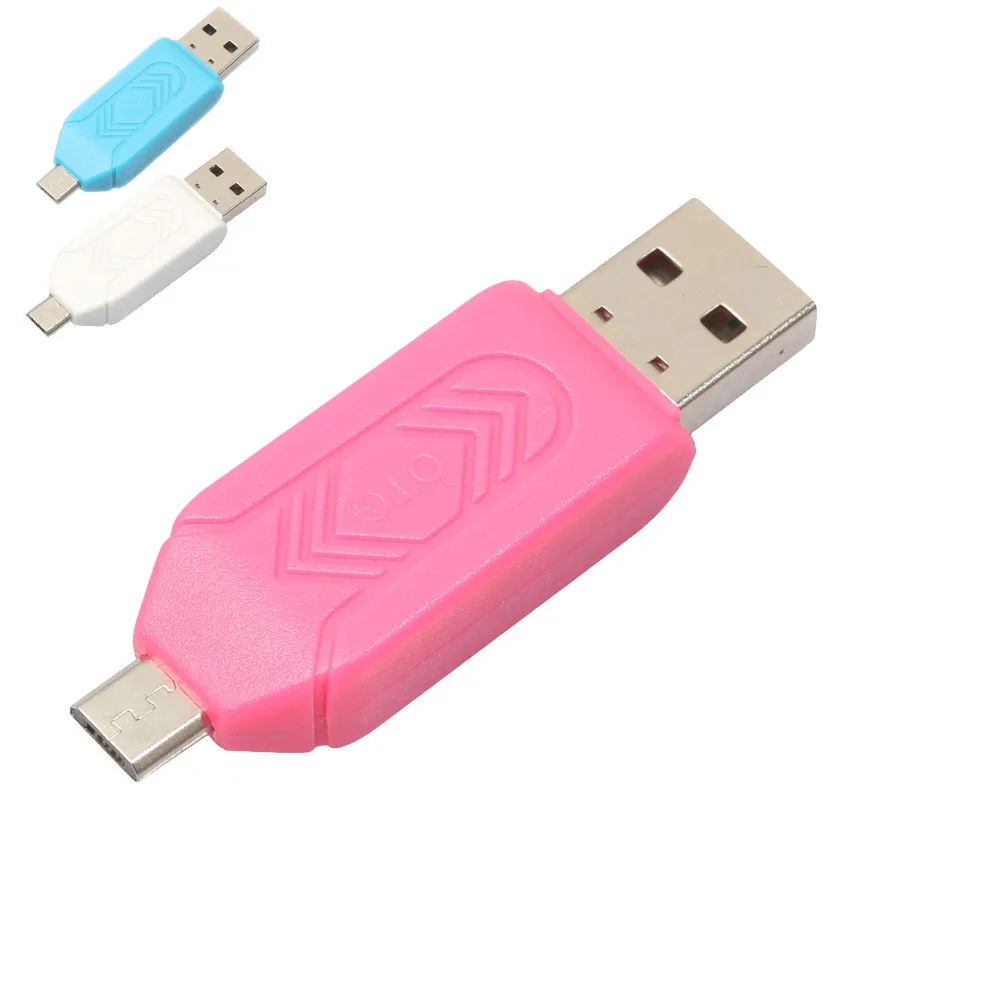 Мини USB 2,0 + OTG Micro SD/SDXC TF кардридер адаптер U диск July11 #2 Прямая поставка