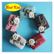 Bestkid сумки! Классические Стильные сумки на плечо для маленьких детей, маленькие хлопковые цветочные сумки на плечо для девочек, мини-кошелек для монет, новая сумка, SMT052