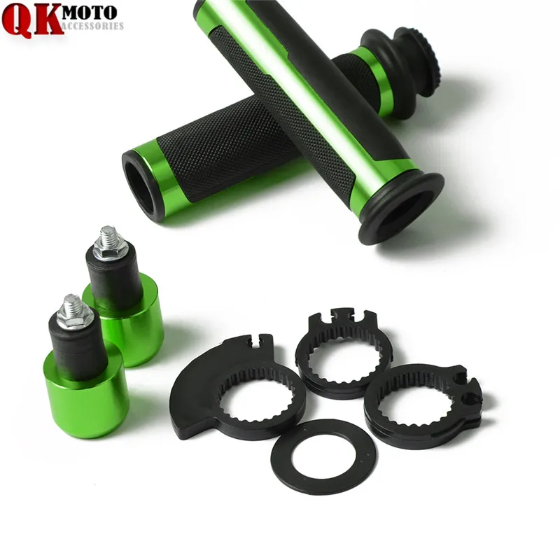 

NEW 2018 7/8 22mm Handlebar Sport Bike Motorcycle Rubber Hand Grips For Kawasaki Ninja ZX6 ZX6R ZX7R ZX9R ZX12R ZX14R ZX500R