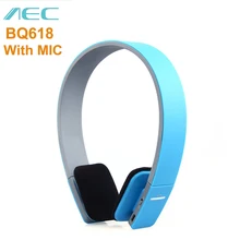 AEC BQ618 наушники Беспроводной наушники Smart Bluetooth V4.0 edr-наушники с микрофоном Поддержка 3,5 мм стерео аудио Поддержка громкой связи