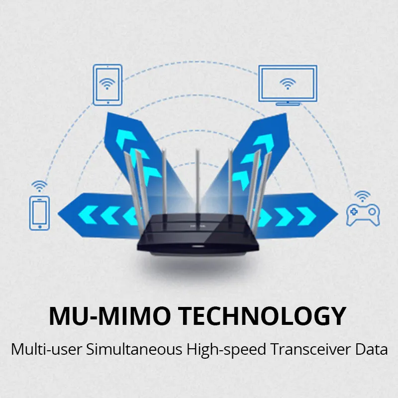 Беспроводной Wifi RouterTP-Link WDR8400 Wi Fi повторитель 11AC 2,4G 5GHZ двухдиапазонный 2200Mpbs Roteador Wifi расширитель