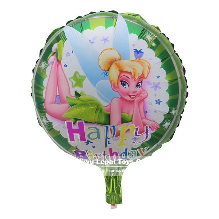 Tinkerbell Balloon 18 Inch Mylar Happy Birthday Decorations