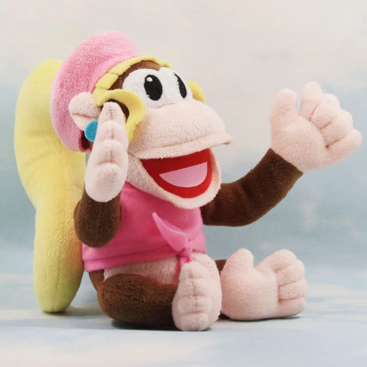 6.22US $ |Super Mario Diddy Kong's girlfriend Plush Kong Soft Toy Anim...