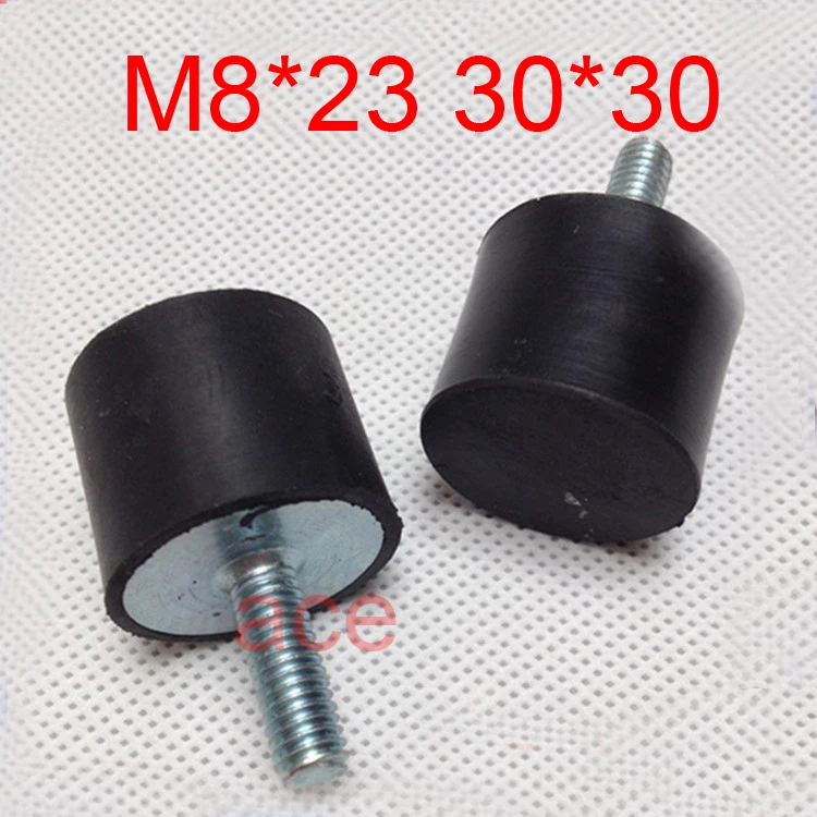 

M8X23 D30*H30,M8 thread Male / rubber shock pad VE Type anti Vibration damper rubber damper Rubber Shock absorbing Screw cushion