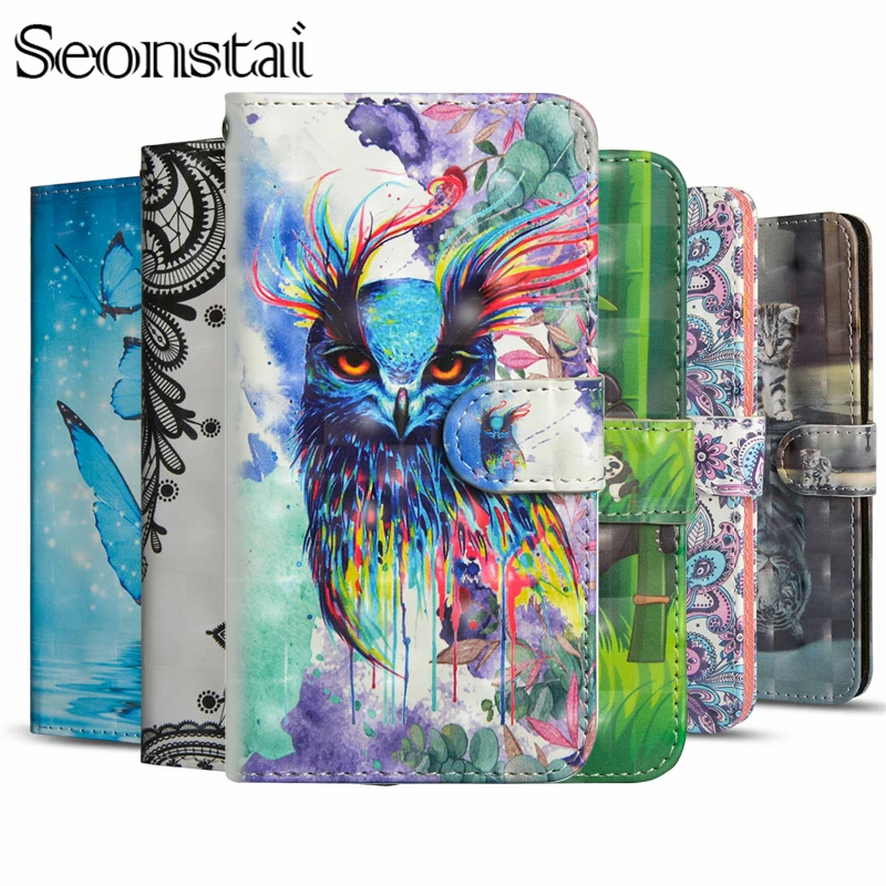 

Flip Leather Case For Samsung Galaxy S9 S8 Plus Note9 Cases For Samsung A6 A8 Plus 2018 XCover 4 J2 Cover 3D Wallet Stand Coque