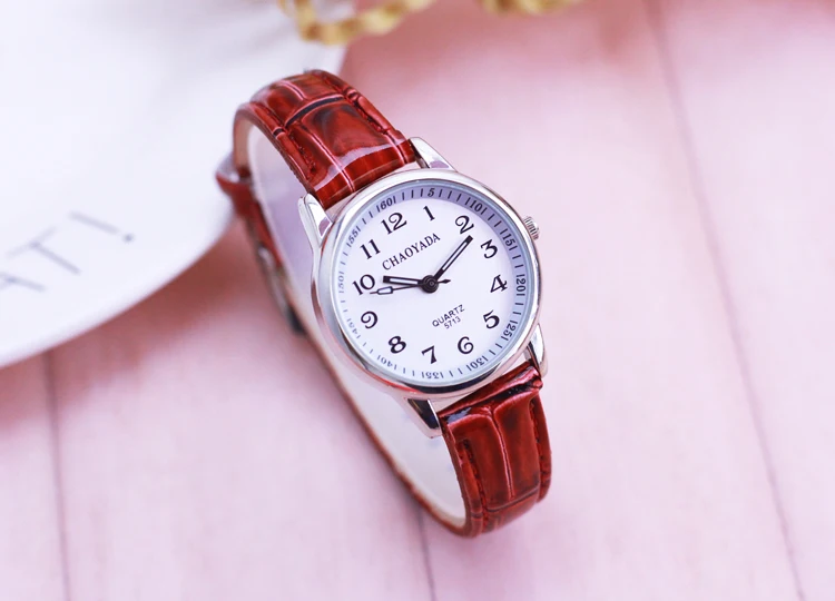 2018 Топ бренд дети мода часы кварцевые Кожаный ремешок наручные часы для мальчиков и девочек студент циферблат часы