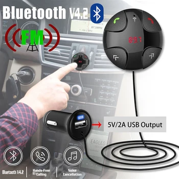 

Wireless Radio Adapter Car Kit Bluetooth FM Transmitter Vehicle MP3 Bluetooth Hands-free Player Bluetooth Music Partner Mp3