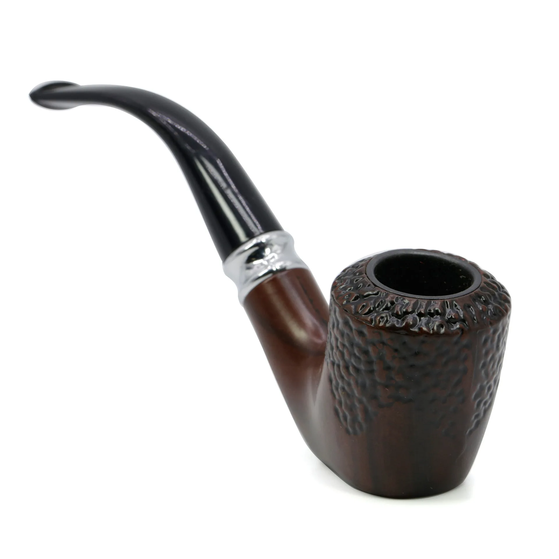 

New Retro Vintage Wooden Enchase Carved Smoking Tools Cigarette Portable Pipes Cigar Filter Herb Tobacco Smoke