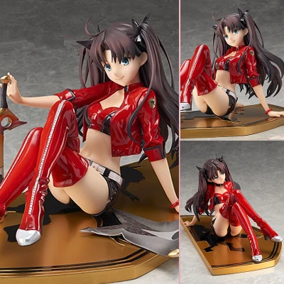 

Anime Fate/Stay Night Tohsaka Rin RACING Ver. Action Figure PVC Collectible Model Toy With Box 11cm