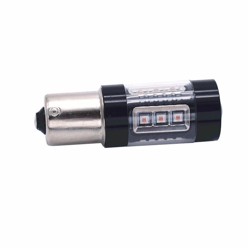 2 шт. P21W 1156 80 Вт 16SMD XBD чипы Автомобильные светодиодные 382 Ba15s Canbus без ошибок