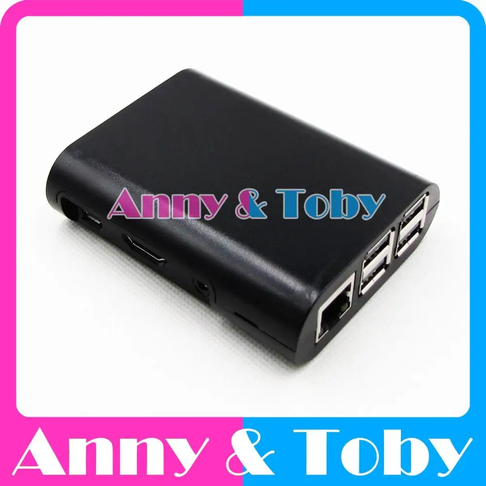

Model B31: Raspberry PI 3B+plus model B Black Case Cover Shell Enclosure Housing ABS Plastic Box for Ras pi 2 and Raspberry PI