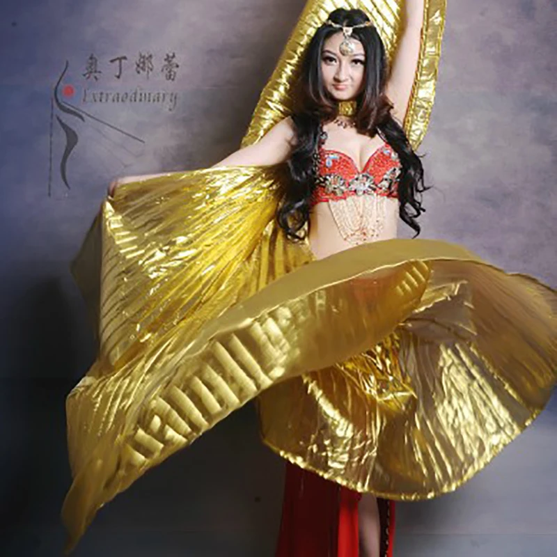 

Belly Dance Accessory Polyester 360 Isis Wings Dance Performance Belly Dance Accessory Belly Dance Stage Performance # 2094