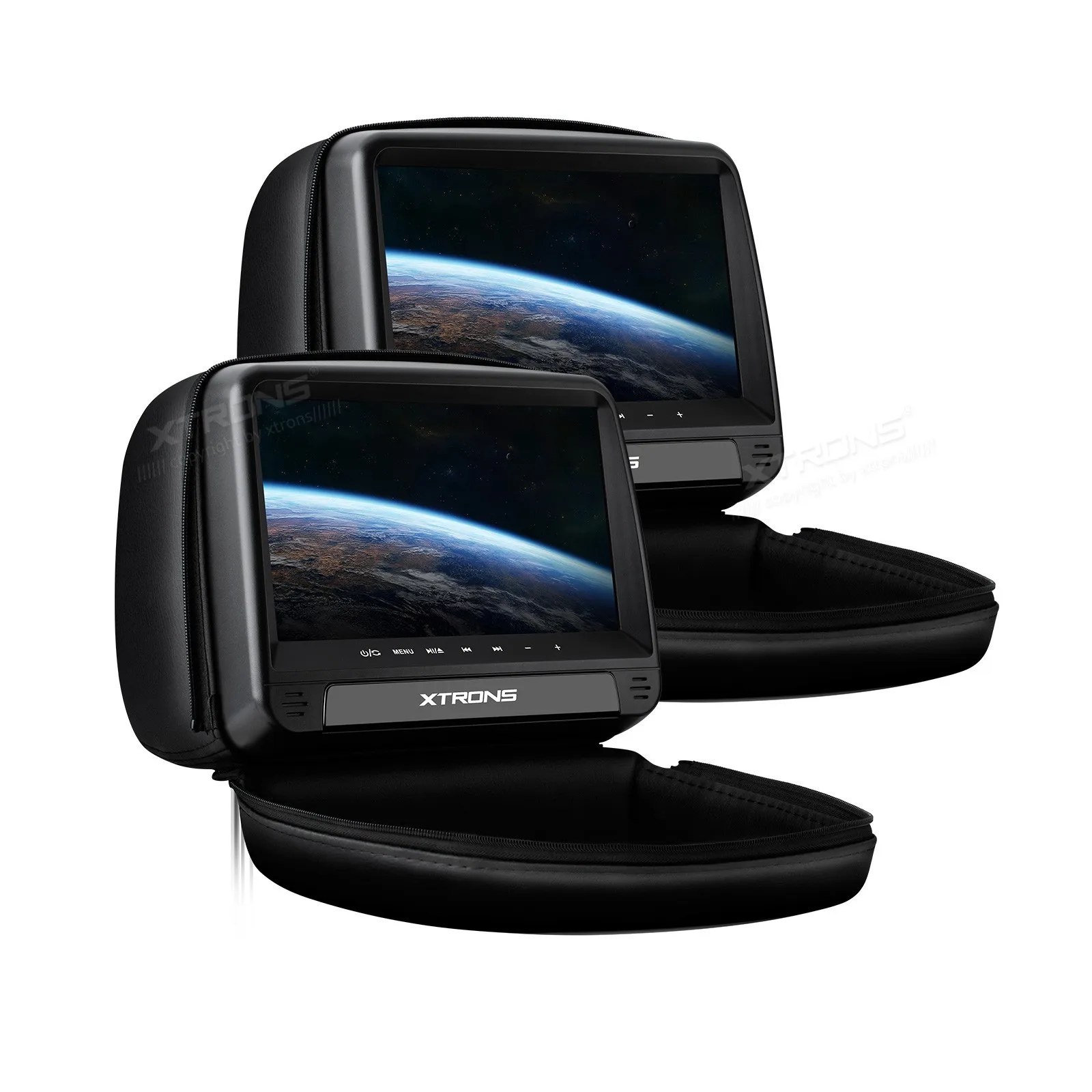 2x9 &quotподголовник Автомобильный DVD подголовник монитор для автомобиля с