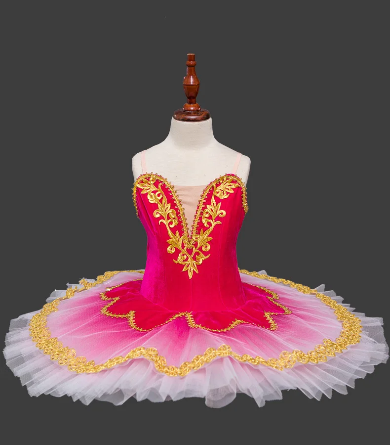 red ballet dress