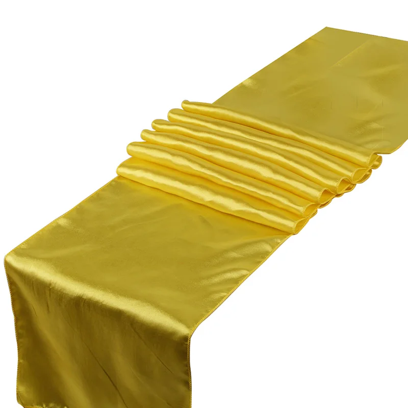 23 Colors Satin Table Runners 12\