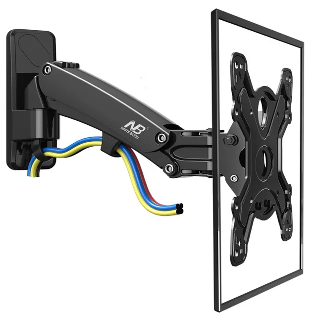 Nb F350 Tv Wall Mount Swivel 40 50 Inch Monitor Arm Holder Gas Nb F350 Tv Wall Mount Swivel 40 50 Inch Monitor Arm Holder Gas Spring Free