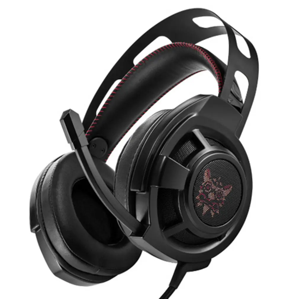 Portable PC Gamer Headset Over Ear Gaming Headphones with Microphone for Computer Casque Stereo Earphones for ONIKUMA M190