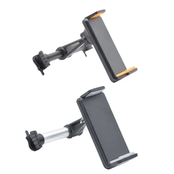 

Universal Alloy Car Back Seat 4-11 inch Smart Phone Tablet Holder Bracket Mount Fully adjustable with 360 degree ABS+Aluminum