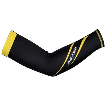 

LGFM-SAHOO 1 Pair Lycra + mesh arm Outdoor riding sunscreen UV cuff Elastic UV Protection Arm Sleeve