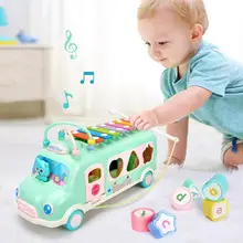 Детский автобус 8-Note игрушечный музыкальный инструмент детский инструмент ручная, ударная музыкальная игрушка Ранние развивающие игрушки для детей игрушка для игры