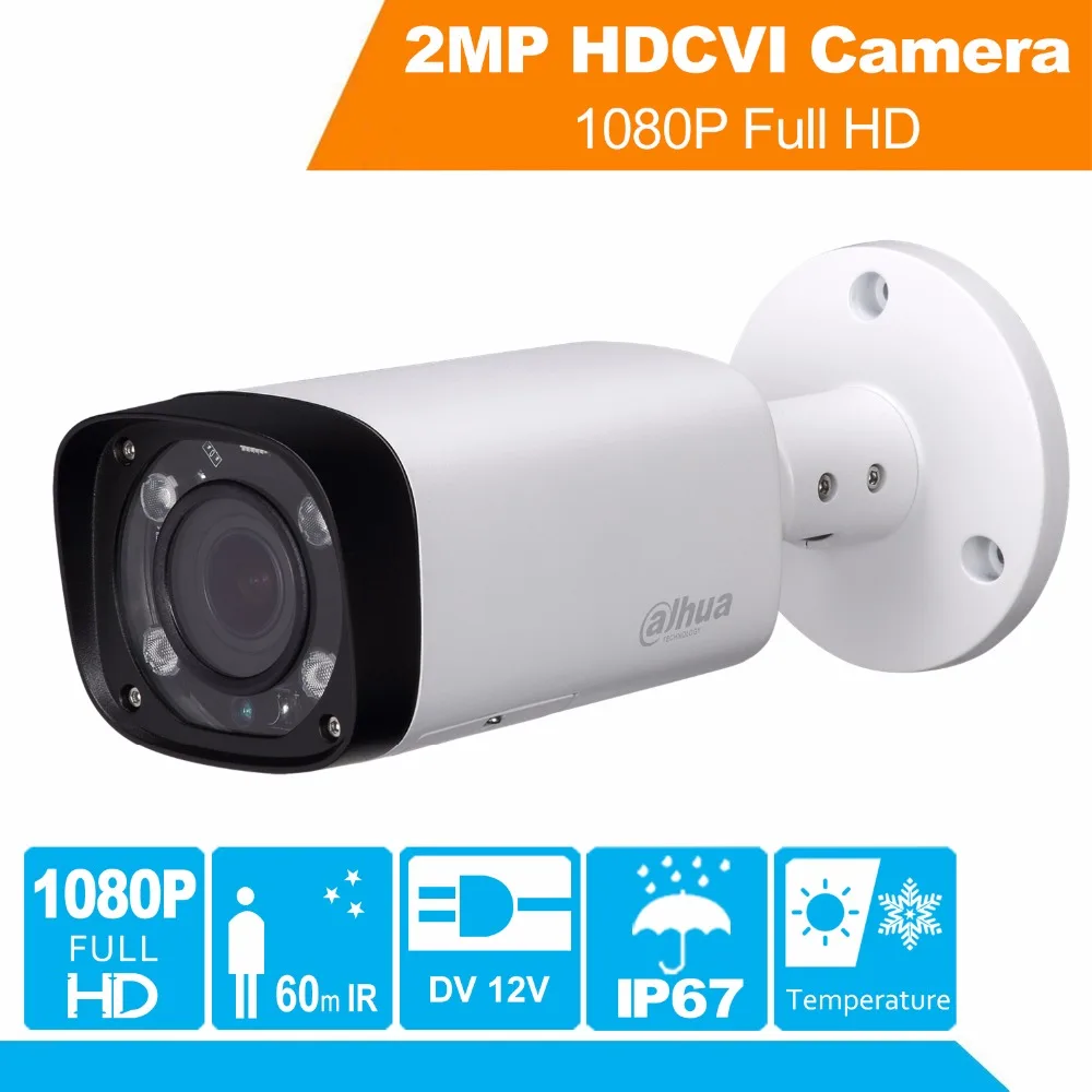 

Full HD Security Camera HAC-HFW1220R-VF-IRE6 2MP IR Bullet CVI Camera 1080P Night Version CVI Camera Built-in SD & Vari-Focal