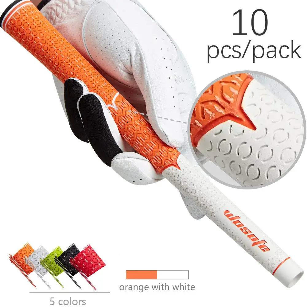 

Golf grips irons clubs rubber cord Non-Slip durable 10pcs/lot golf accessories free shipping