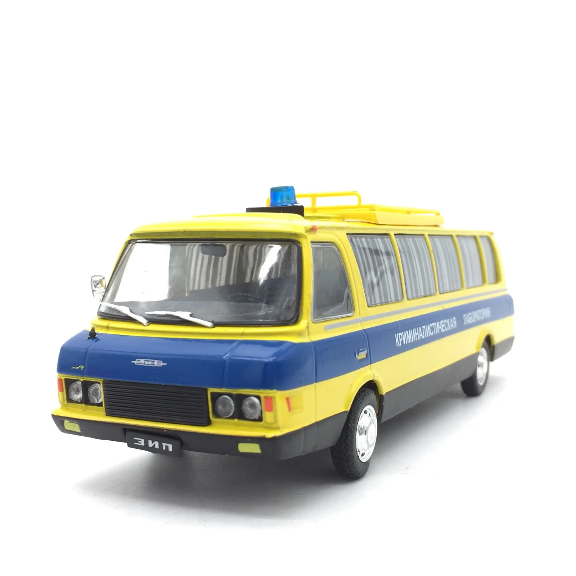 Модель автомобиля из автобусного сплава в масштабе 1:43 советский период