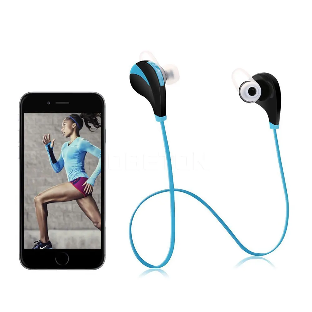 G6 Bluetooth 4 0 Headset Sports Running Stereo Wireless Earphones with Mic Multi point Handsfree Sweatproof