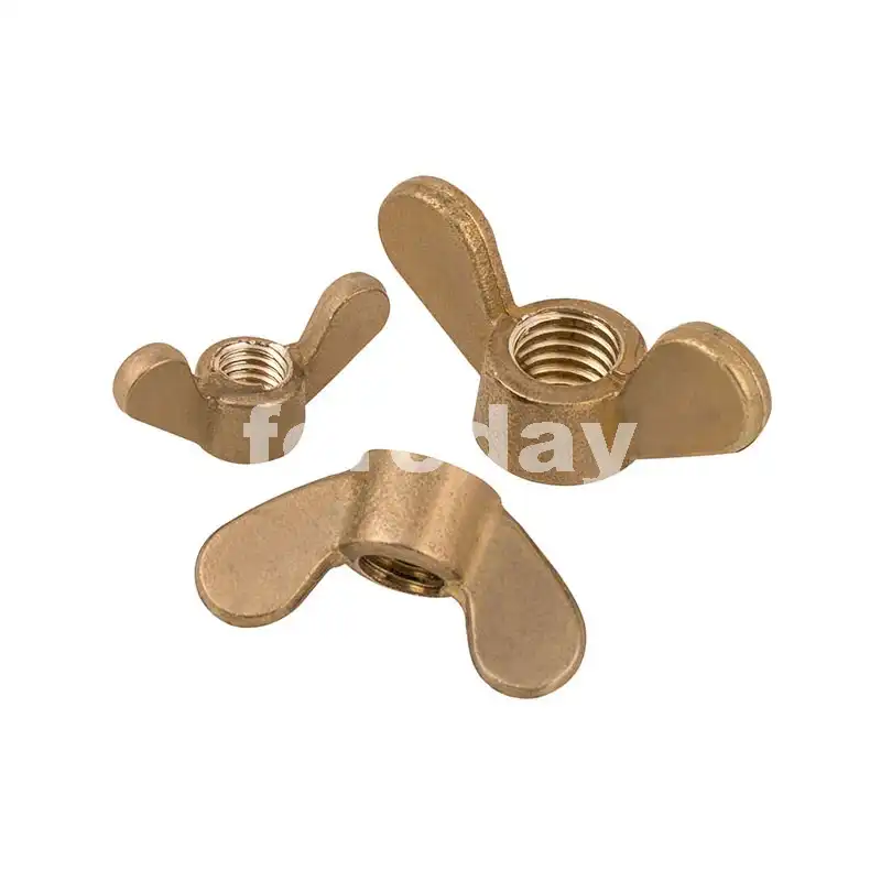 Solid Brass Wing Nut wingnut butterfly thumb copper nuts M4 M5 M6 M8 M10 M12