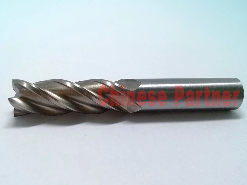 

free shipping-High quality 3pcs10mm 4Flutes D10*25*D10*70 HSS-AL Flat  End Mills endmill Spiral Bit Milling Tools Router bits