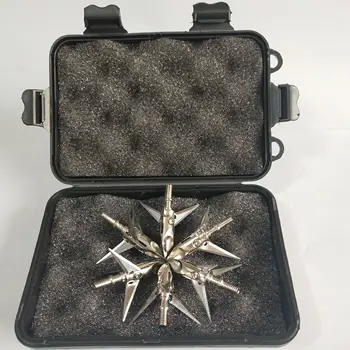 

6Pcs Hunting New Ramcat Broadheads 100Grain 3-Blade Arrow Tips Box Set Crossbow Tips