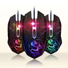 Бренд 6Key USB ноутбуки Проводная игровая клавиатура Мышь 3200 Точек на дюйм геймер для Тетрадь компьютер PC Sem fio для dota2 cs go игры Sem fio снигирь мыши