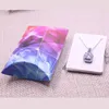 24pcs/1lot Wholesale Pillow Shape Jewelry&necklace&Earring DIsplay Box original designs flower pattern Gift box 20X55X80mm ► Photo 2/6